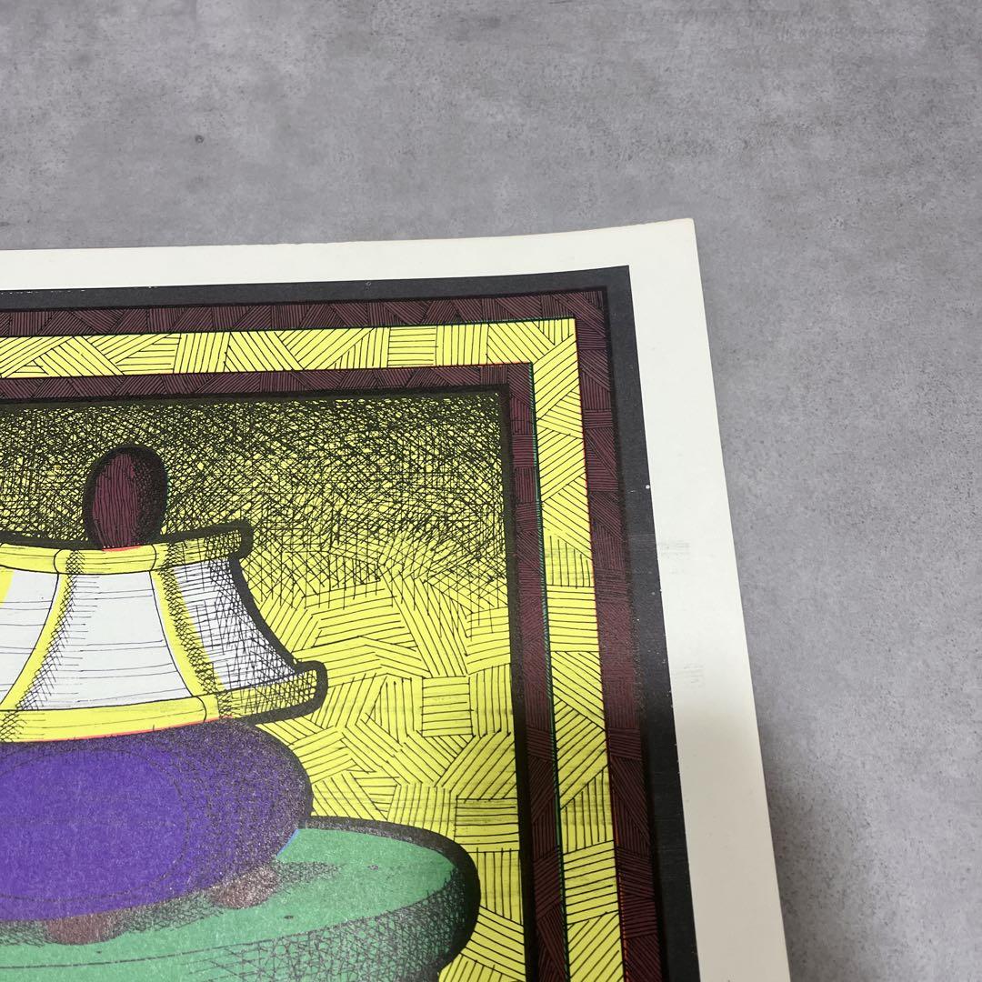 70s ブラックライトポスター ポパイ オリーブ