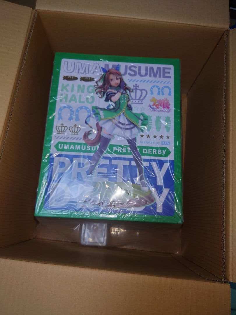 新品未開封　ウマ娘 　キングヘイローフィギュア　表情替えパーツ付