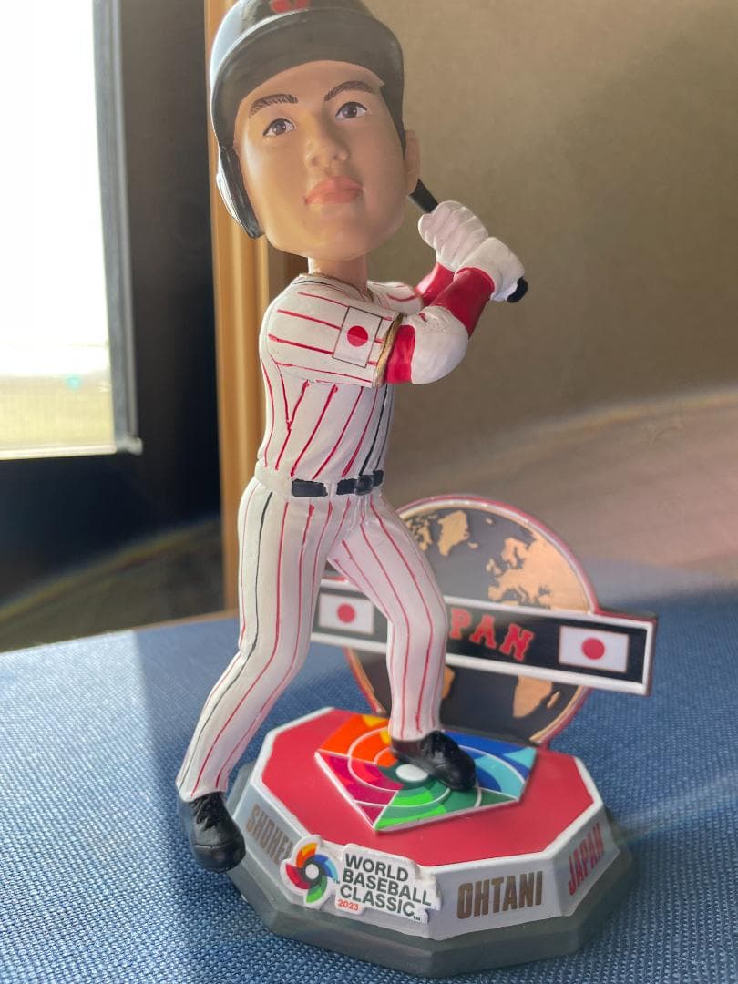 360個限定版！大谷翔平2023 WBC公式日本代表ボブルヘッド人形