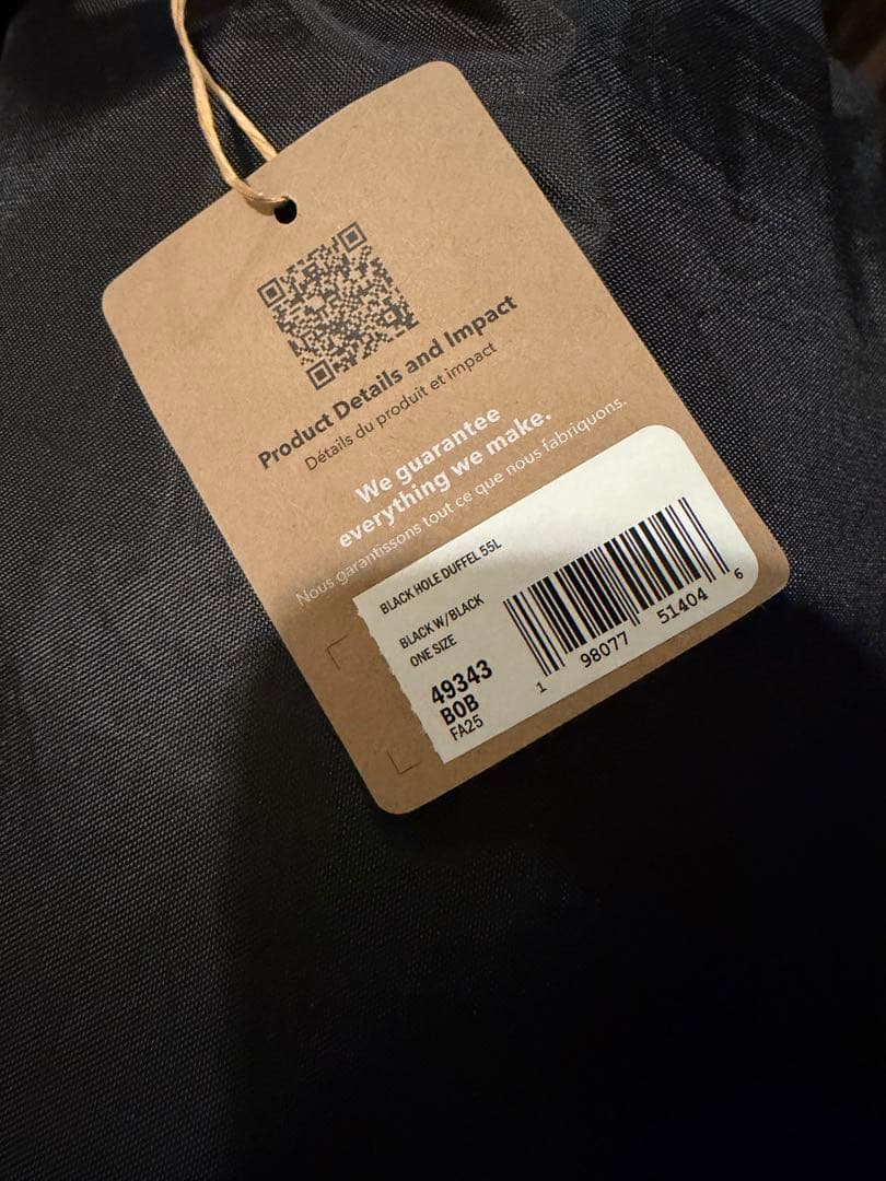 新品未使用タグ付　patagonia パタゴニア
