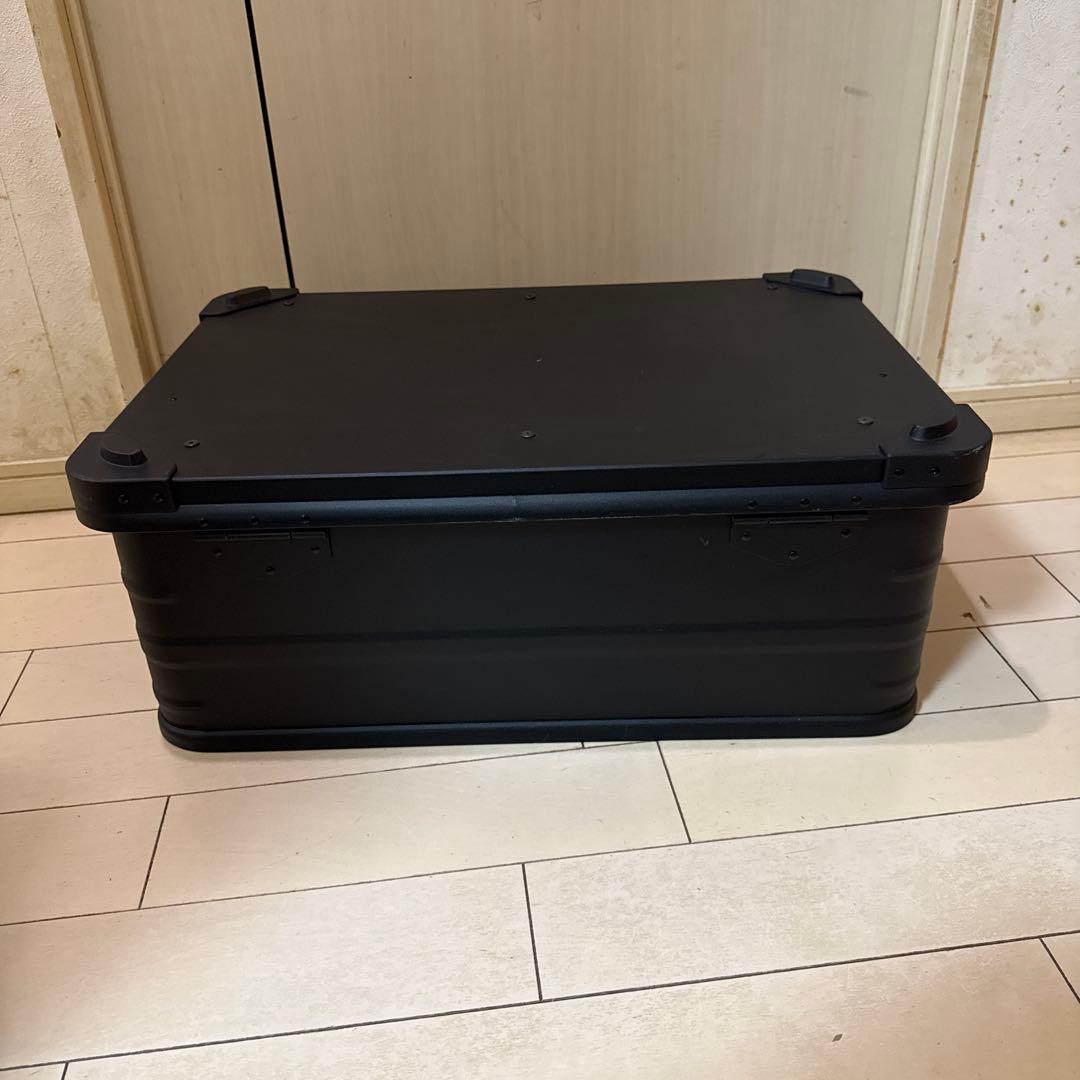 VENTLAX アルミコンテナ PANDORA ブラック46L 上蓋パネル付