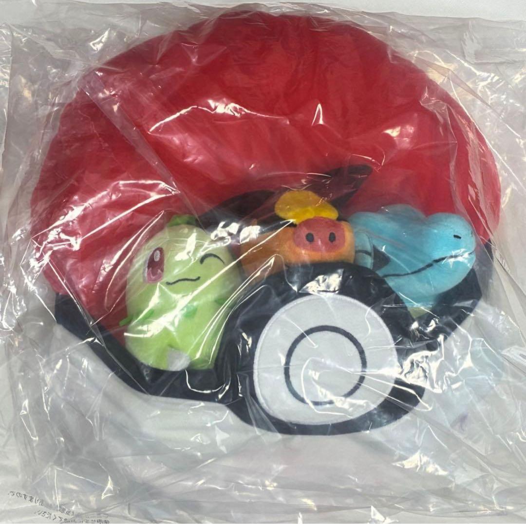 ポケモン　一番くじ　A賞　ぬいぐるみつきゲームクッション　B賞　カビゴン　E賞