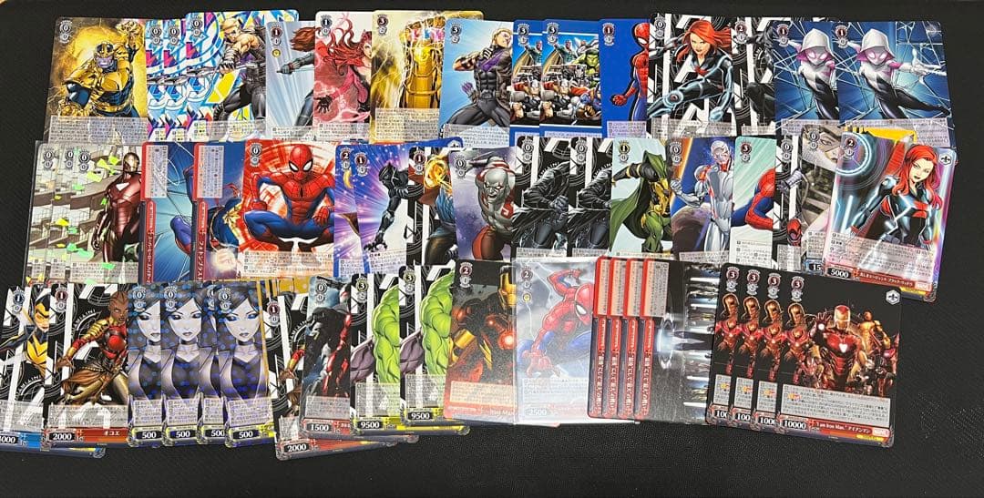 ヴァイスシュヴァルツ　marvel マーベル　デッキ