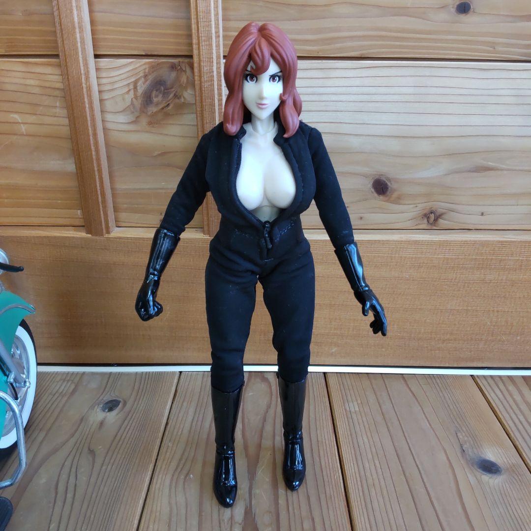 1/6 峰 不二子 可動フィギュア インディアン バイク 付き