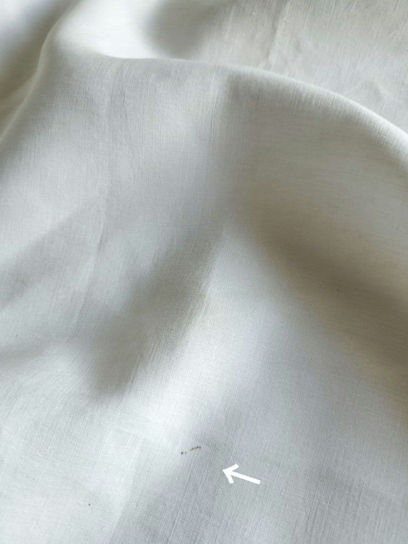 英国　Vintage　蝶々whiteクロッシュレース　テーブルクロス