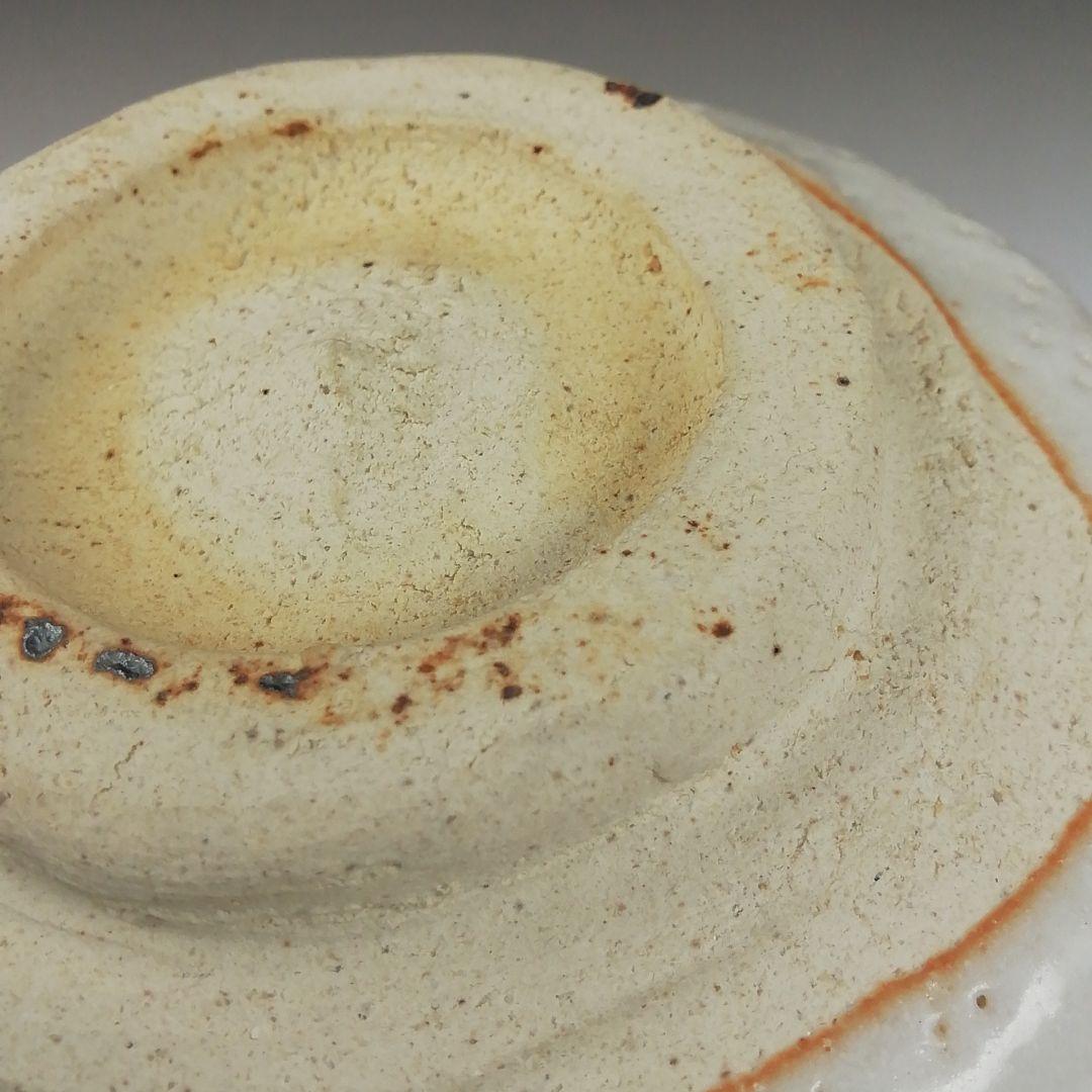 Ｔ５２０　茶碗　『志野茶碗』『卯花墻写』『菊泉窯　田中源彦 造』　共箱　茶道具