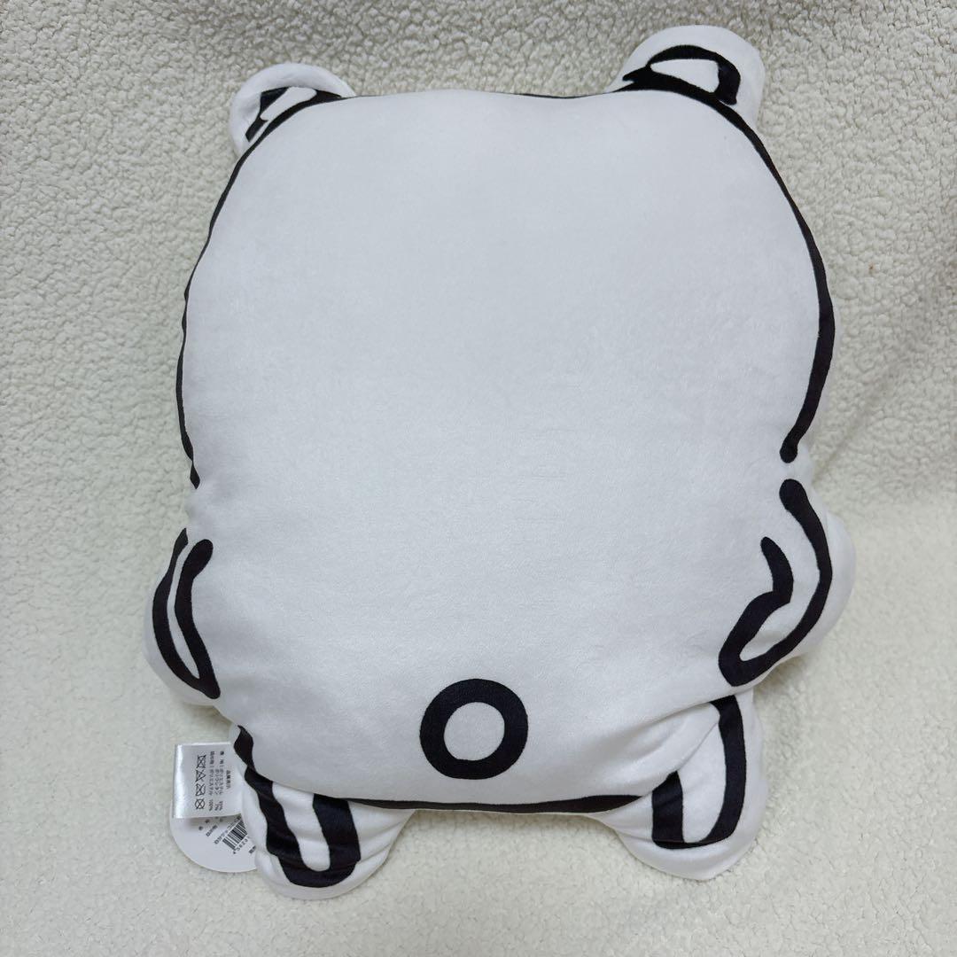 ナガノのくま（自分ツッコミくま） もちクッション ドヤ顔