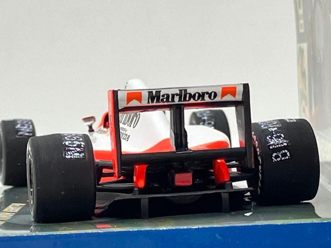 1/43★マクラーレン ホンダ MP4/6★A.セナ★1991ブラジルGP初優勝
