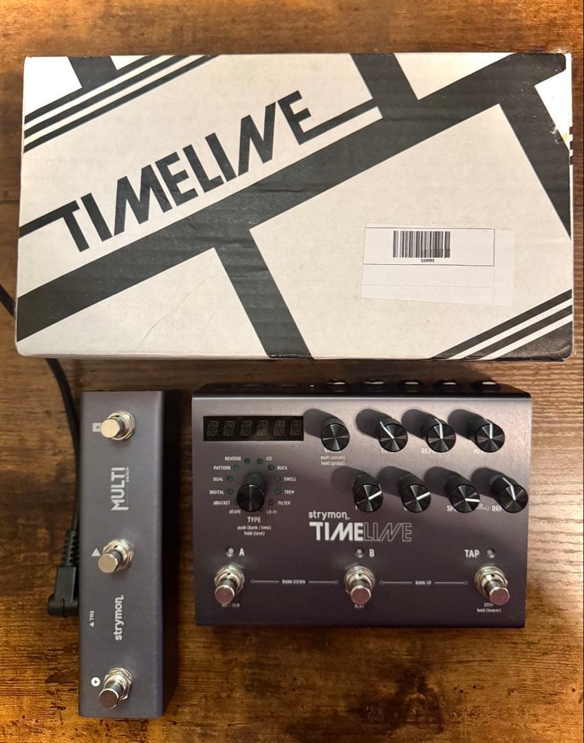 【美品：セット特価】strymon TIMELINE ＋Multi Switch