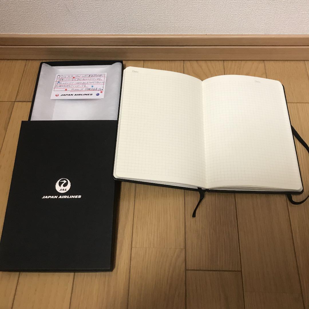 未使用・新品 JALビジネスクラス ダラス-成田 就航初号便 記念ダイヤリー帳