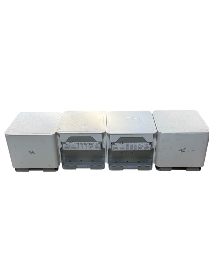 【4台】スター精密　 POS 小型レシートプリンター MCP31LB WT JP