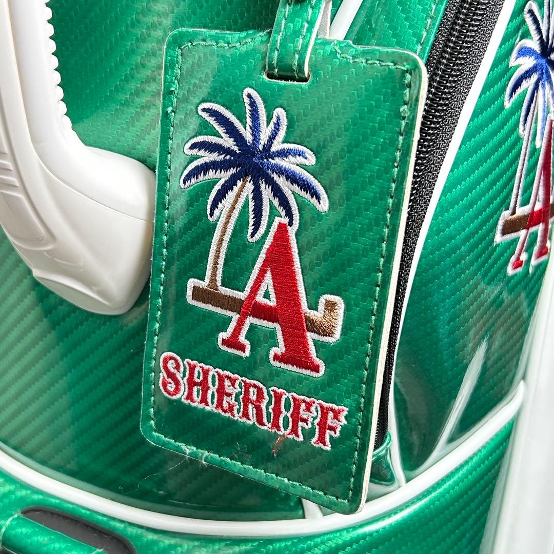 【SHERIFF 】ゴルフキャディバッグ 新品　プレミアム　限定品！シェリフ