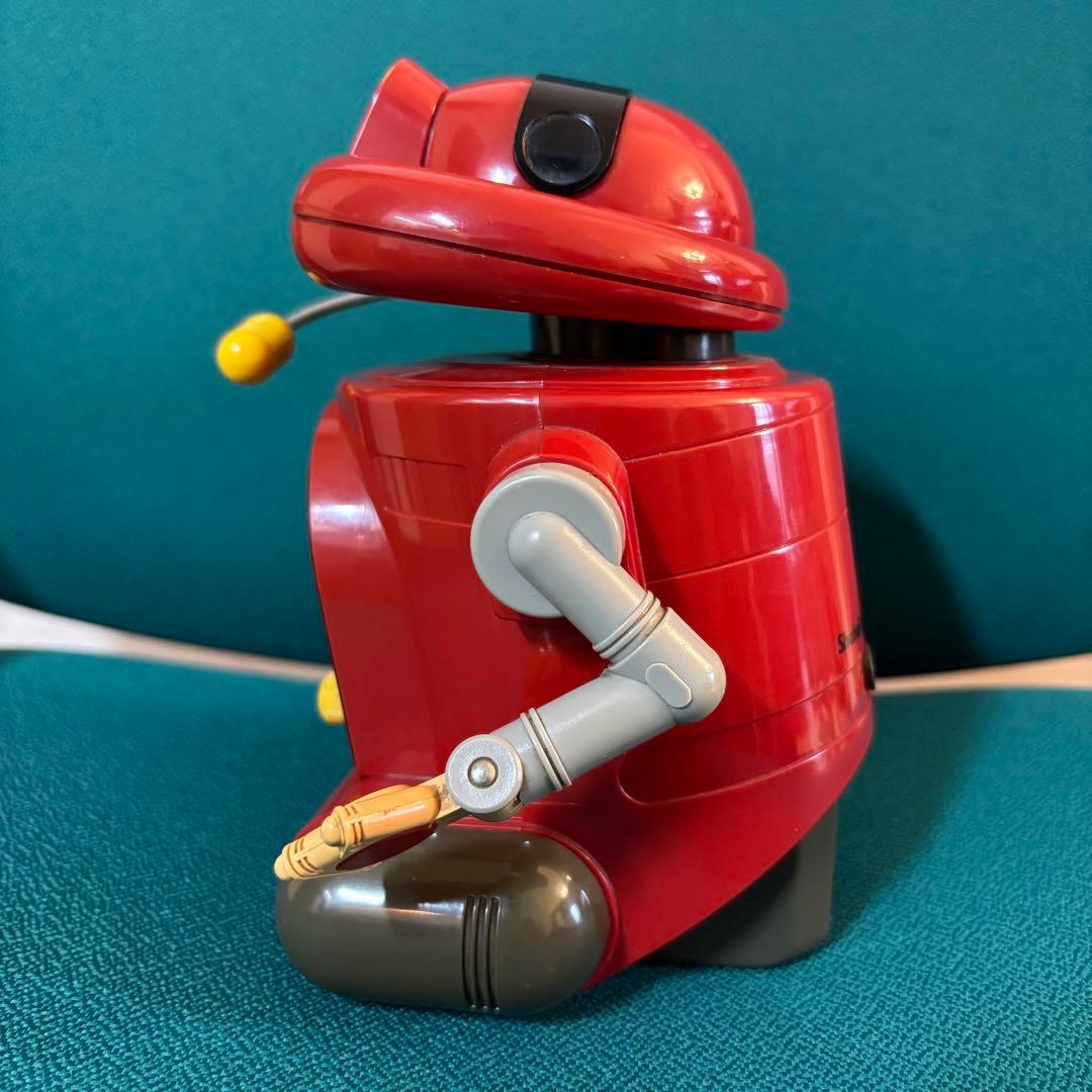 TOMY ShabeRoku 赤いロボットラジオおもちゃ
