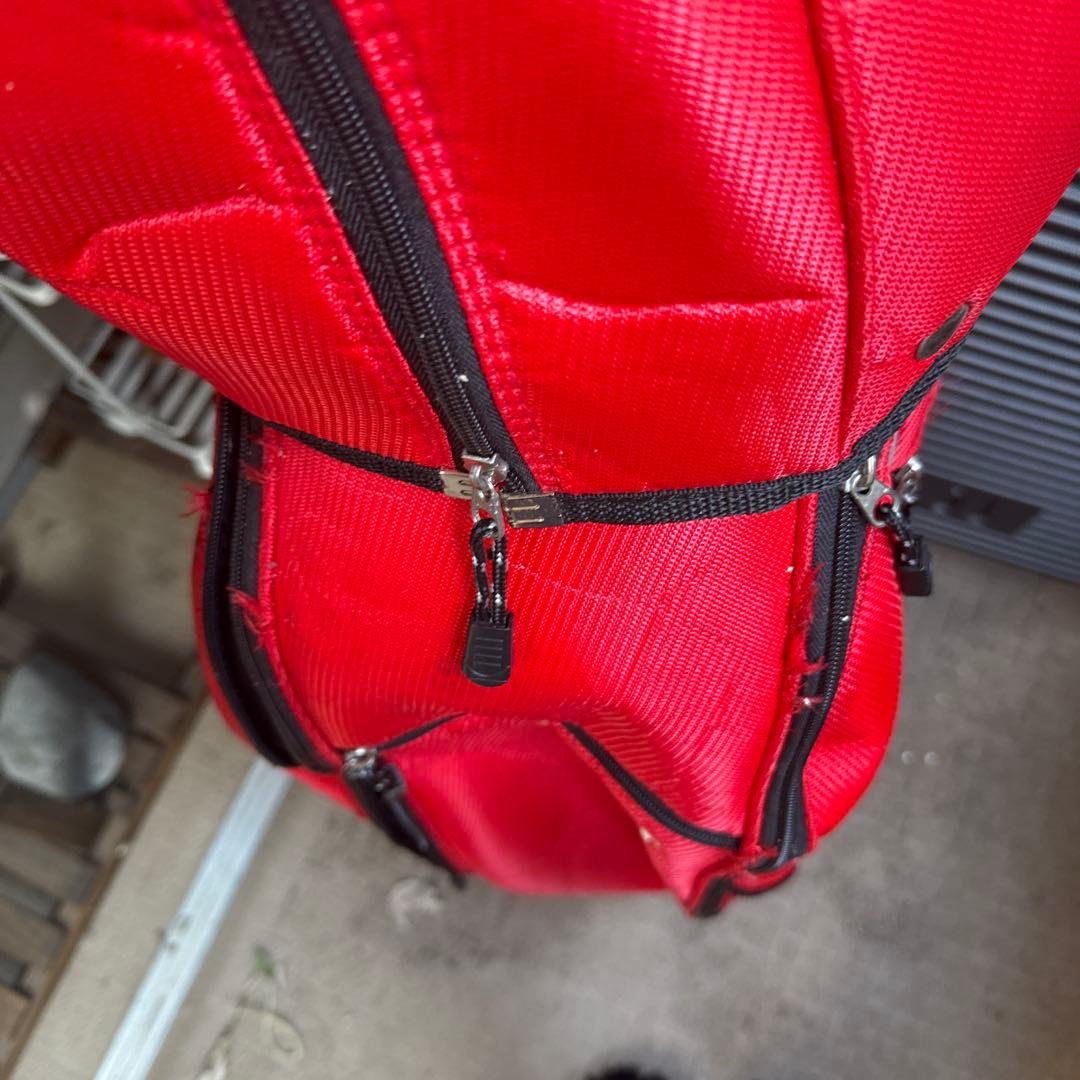 Srixon 赤色 キャディバッグ