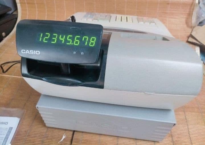 カシオレジスター　TE-120　フル設定込み　送料無料　人気機種　770600