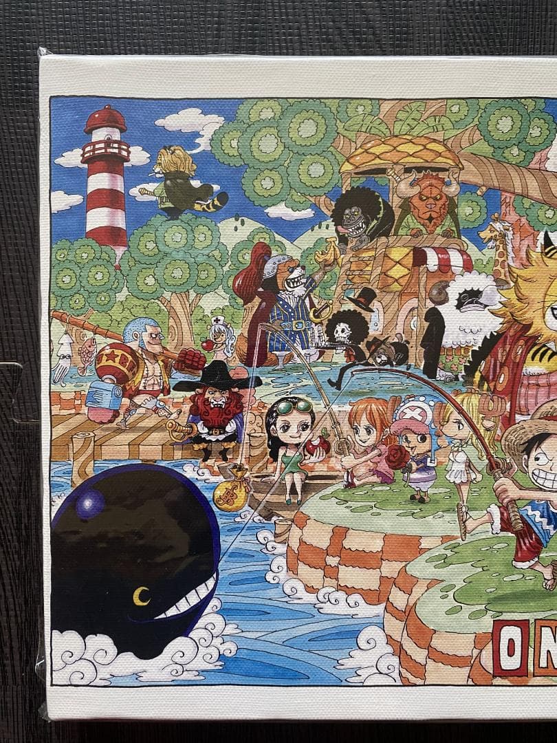 ワンピース 18号巻頭カラー アートボード 365日ステッカー 感謝企画