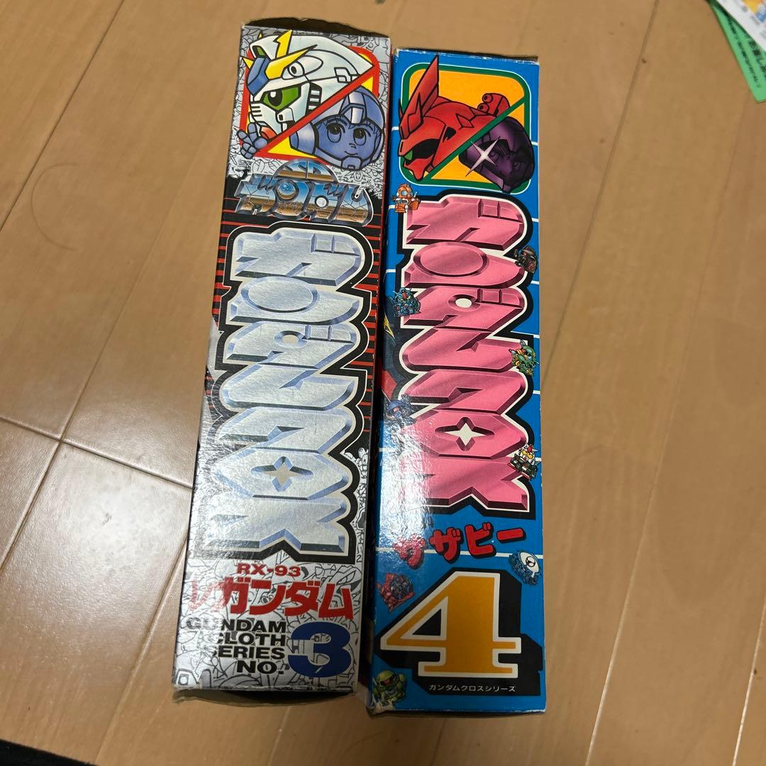 ガンプラ SDガンダム ガンダムクロス サザビー νガンダム 当時品