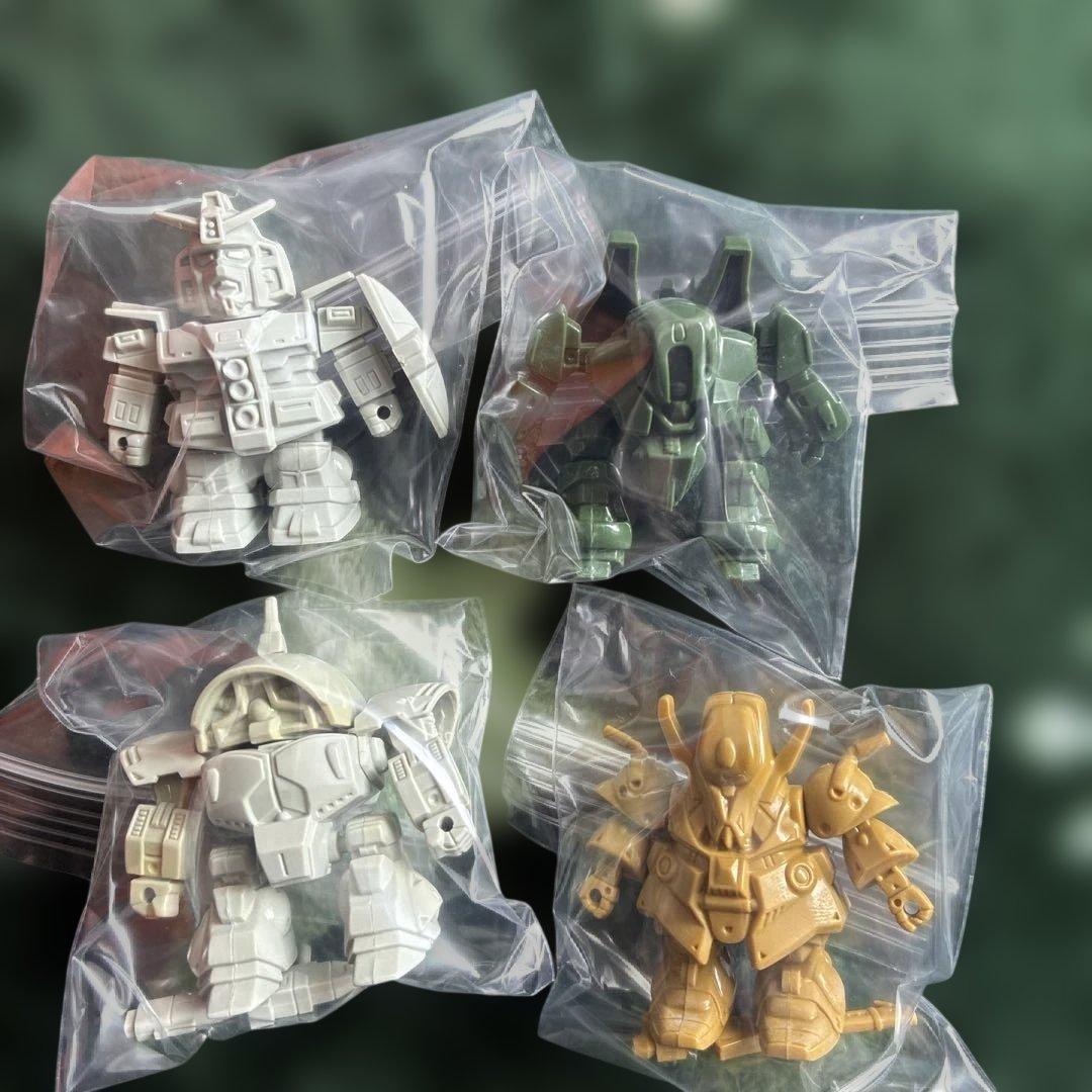 【昭和レトロ】　機動戦士ガンダム　ガン消し　ディフォルメシリーズ　当時物