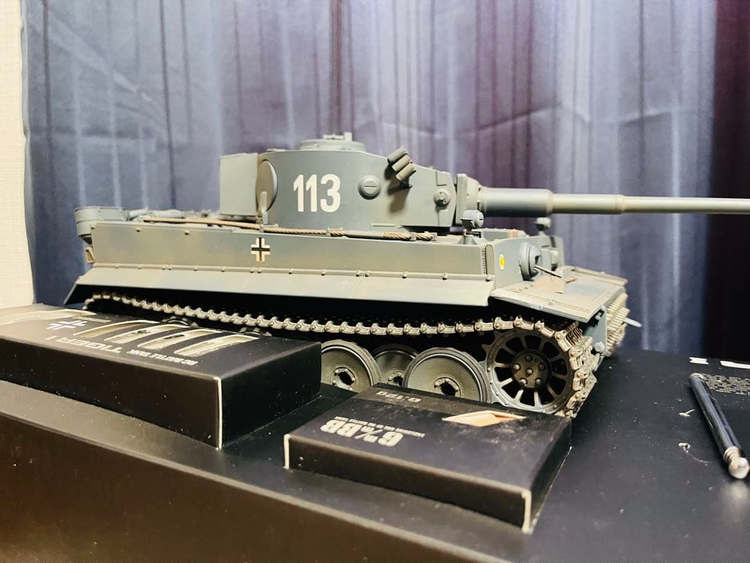 新品]東京マルイタイガ1 バトルタンク1/24 スケール