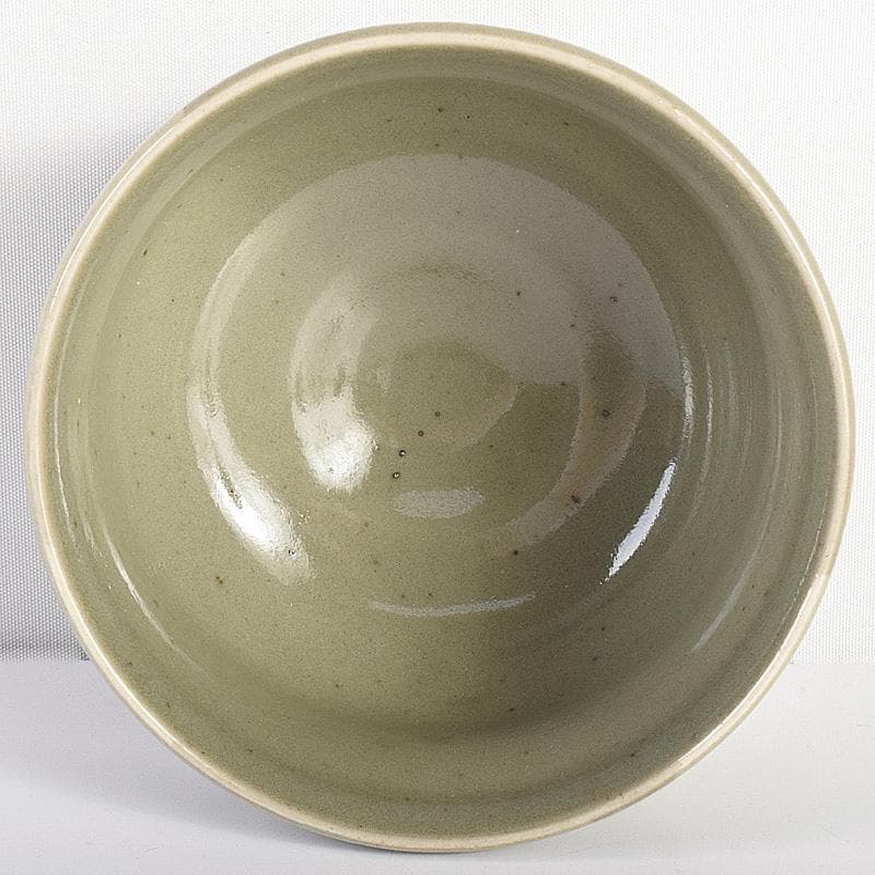 中国　龍泉窯　青磁　茶碗　時代箱　V　R7618