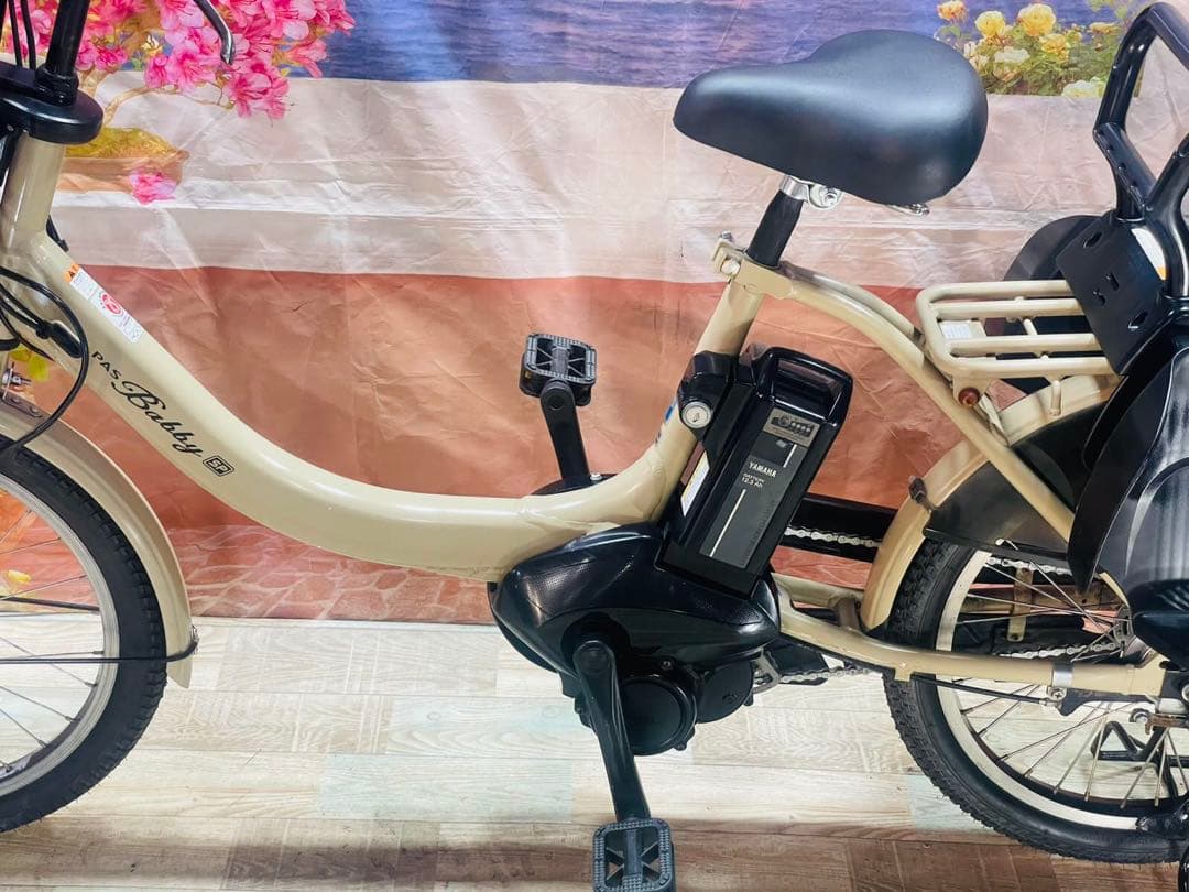 2020年！パスバビー12AH⭐️人気モデル！ヤマハ子供乗せ電動自転車Y3278