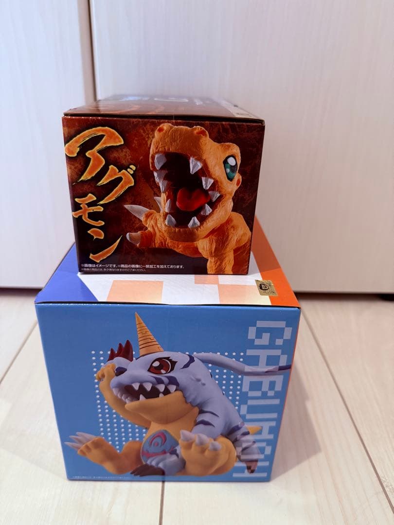 デジモン 1番くじ　C賞　２種類セット　アグモン　ガブモン