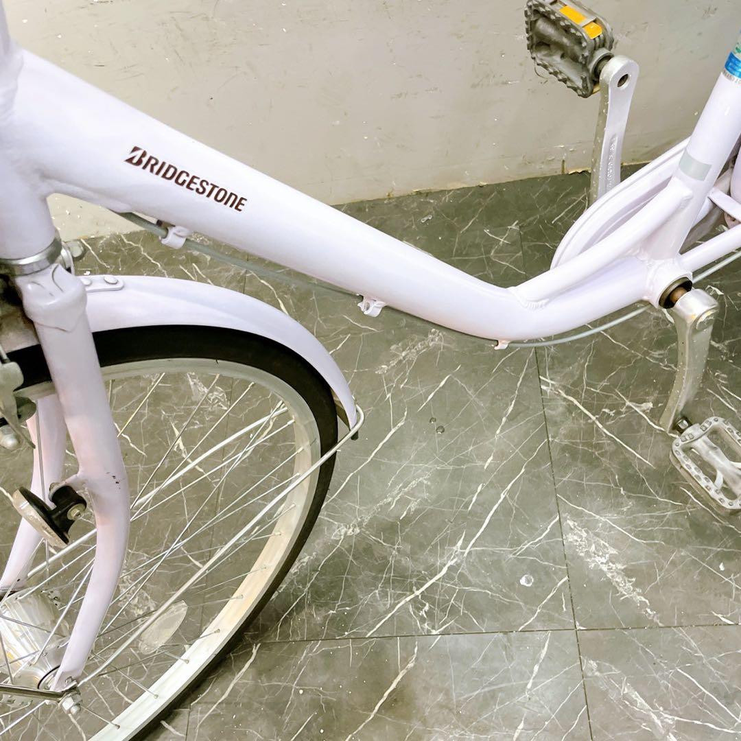 【941】《関西 引き取り》一般車 ママチャリ ブリヂストン パープル