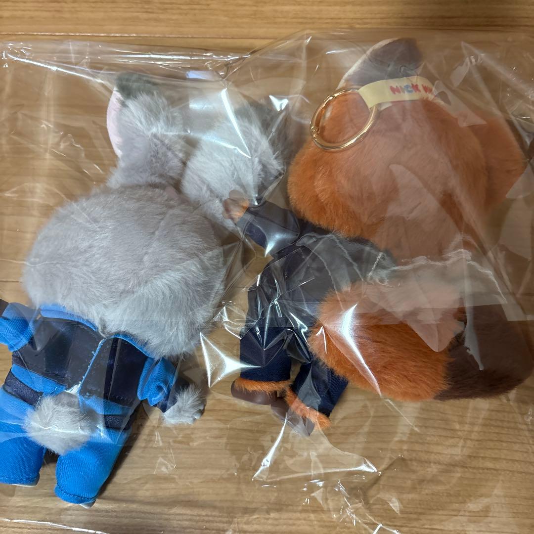 ズートピア　ぬいぐるみキーホルダー　セット