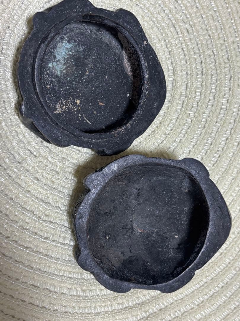 大明善徳関地　カエル　骨董品　置物　昭和レトロ