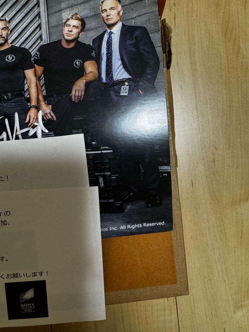 希少‼️ S.W.A.T. Season 2 サイン入りカード&台本 説明文必読❗️