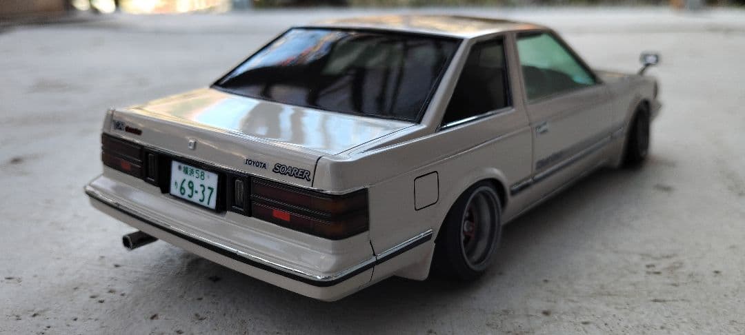 タミヤ 1/24 トヨタ ソアラ 2000VR ターボ　完成品