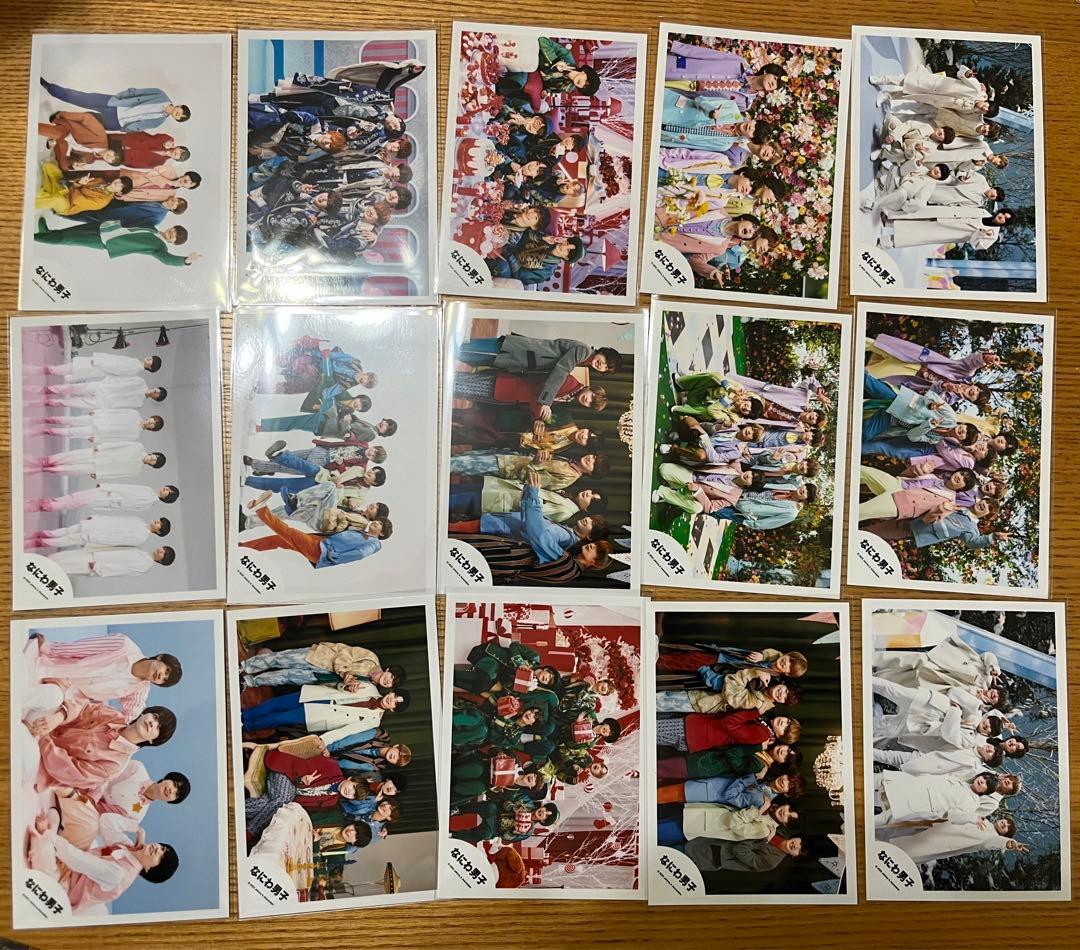 なにわ男子 集合 生写真 公式写真 138枚