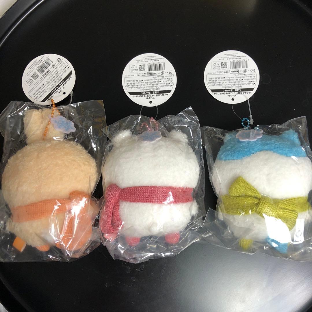 ちいかわ　ぬくぬくの装いマスコット　3種セット　未開封タグ付き　匿名発送