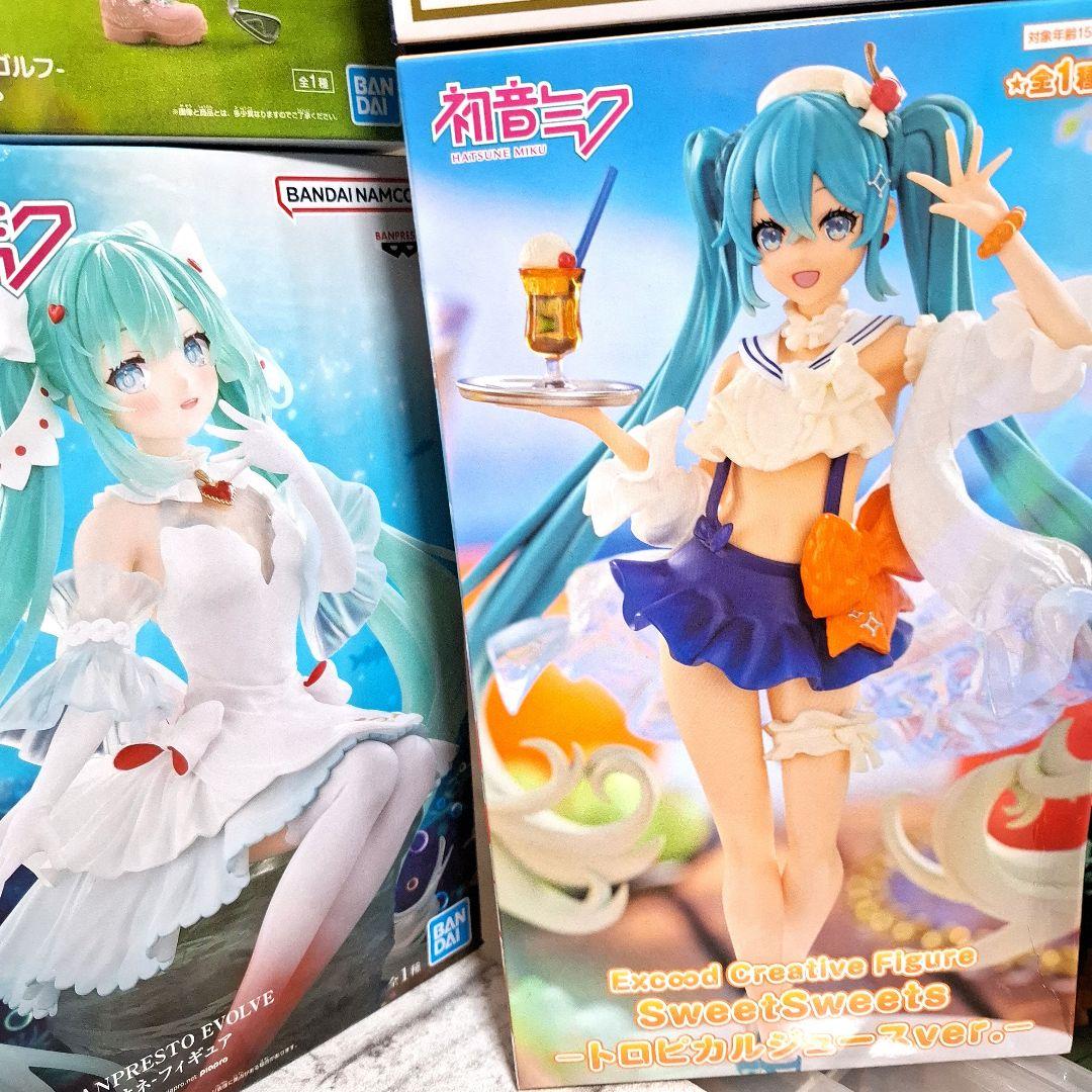 初音ミク フィギュア10点セット まとめ売り 未開封 リボンガール アリス 他