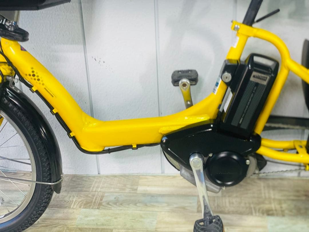 ★2997ブリヂストン8.7アンペア 20インチ子供乗せ電動アシスト自転車