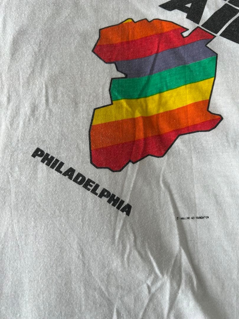 LIVE AID Tシャツ　サイズM