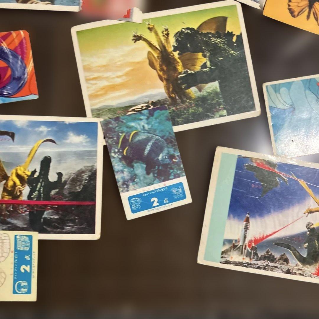 昭和30年代後半～40年代前半向け★東映★ゴジラ多め★蝶★カードコレクション