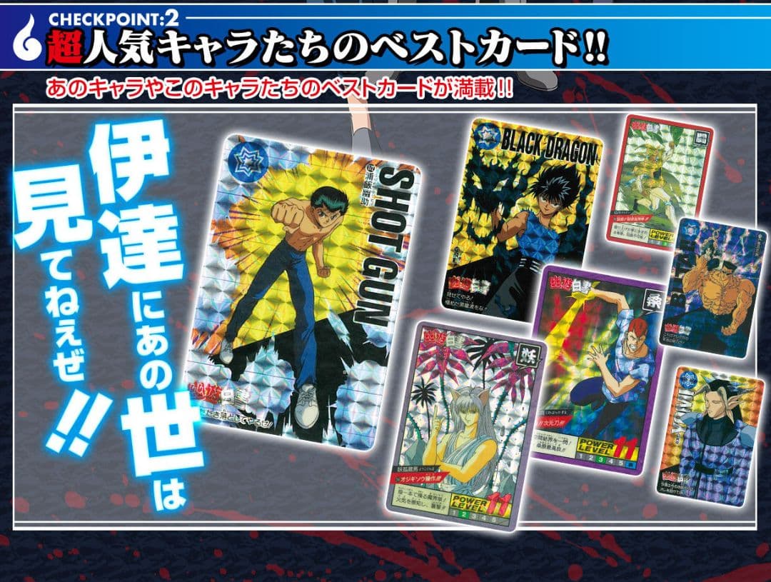 カードダス30周年記念 幽☆遊☆白書 カードダス＆スーパーバトル 新品未開封品