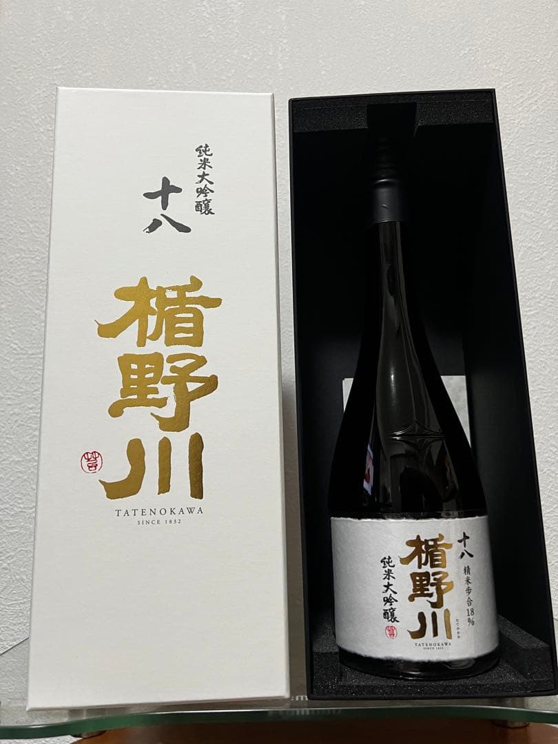 楯野川 純米大吟醸 720ml ギフトボックス入り