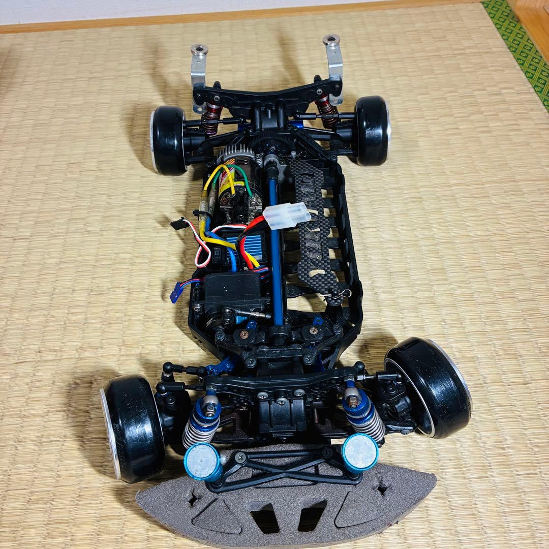 【このまま使用可】ヨコモ　シャーシ　クラウン　20系　ドリフト　ラジコン　メカ