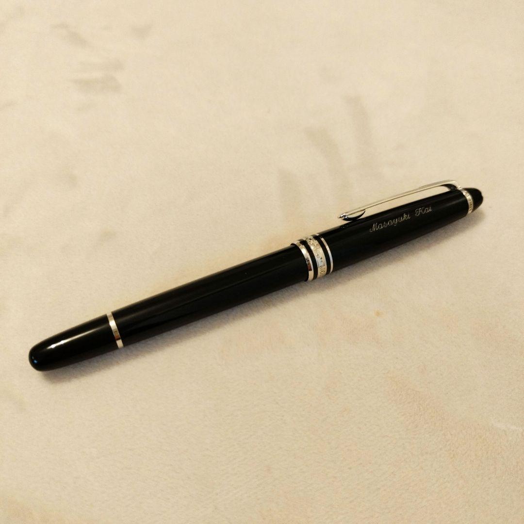 モンブラン マイスター TUCK ボールペン 黒 シルバー MONT BLANC