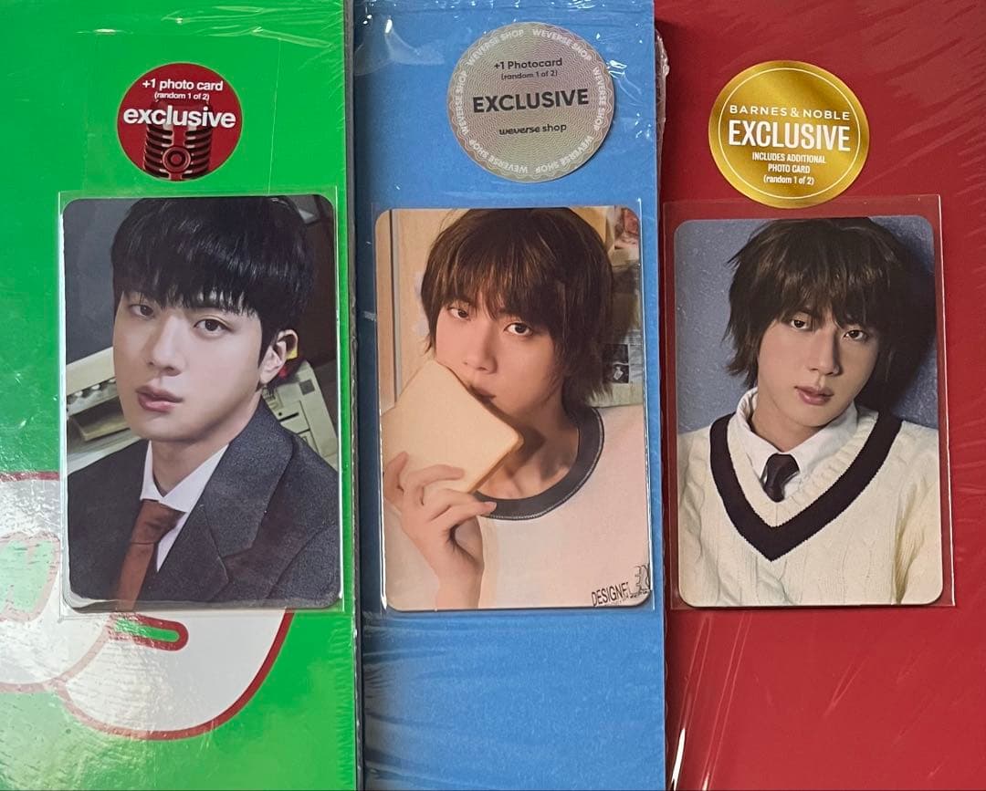 BTS JIN HAPPY USA トレカ Target weverse B&N