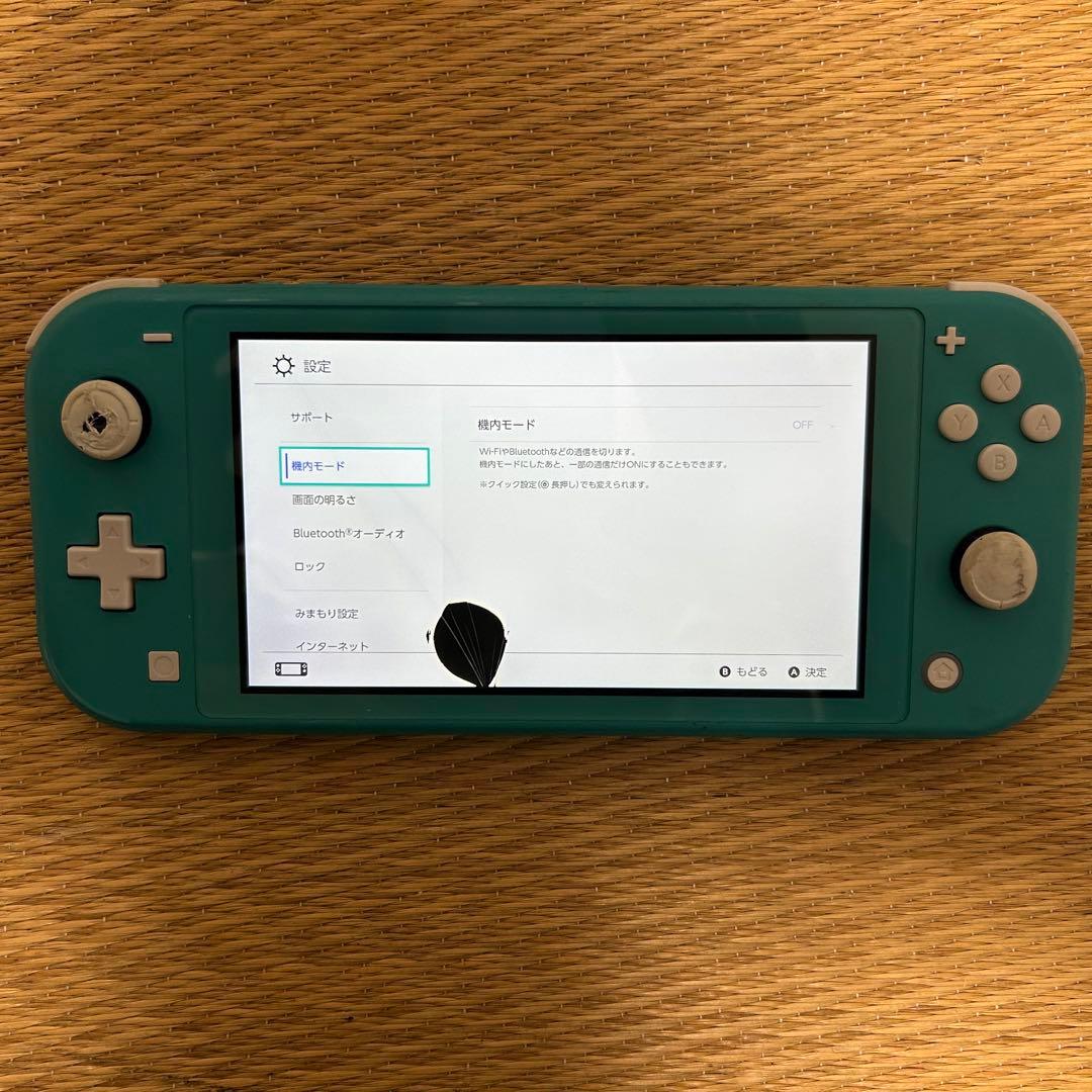 【ジャンク】NINTENDO SWITCH LITE ターコイズ