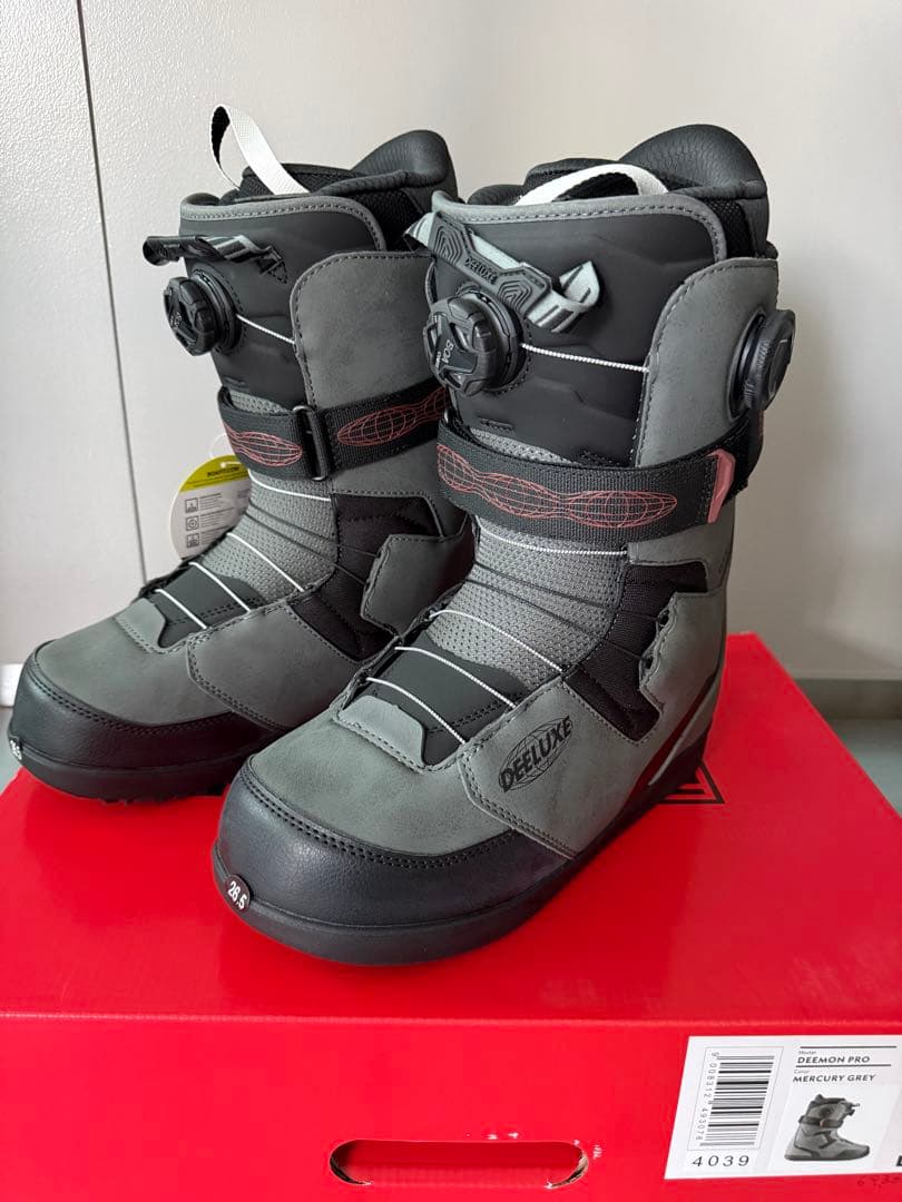 スノーボード 25-26 DEELUXE DEEMON S4 26.5 GREY