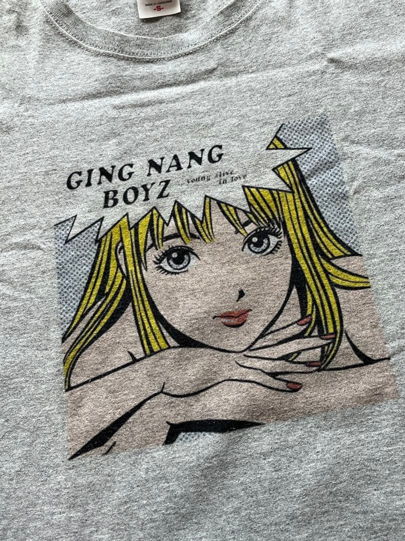 銀杏BOYZ 君と僕の第三次世界大戦的恋愛革命 tシャツ シルクスクリーン