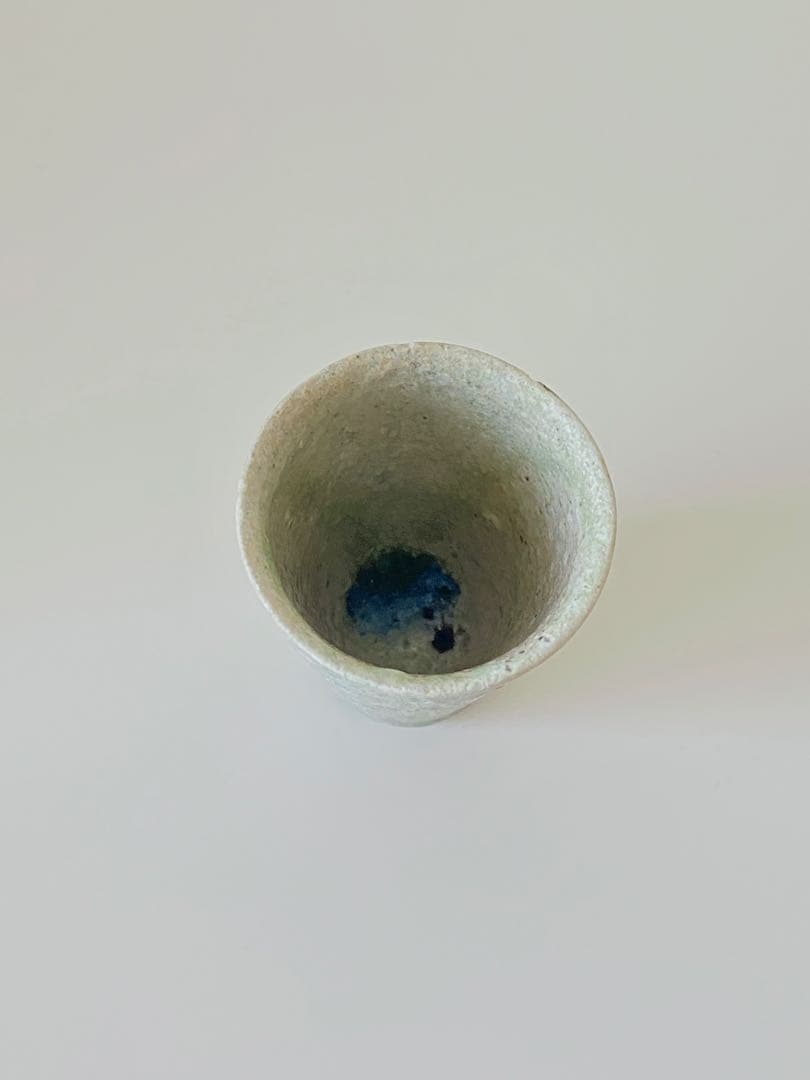 辻村唯　自然釉ぐい呑1