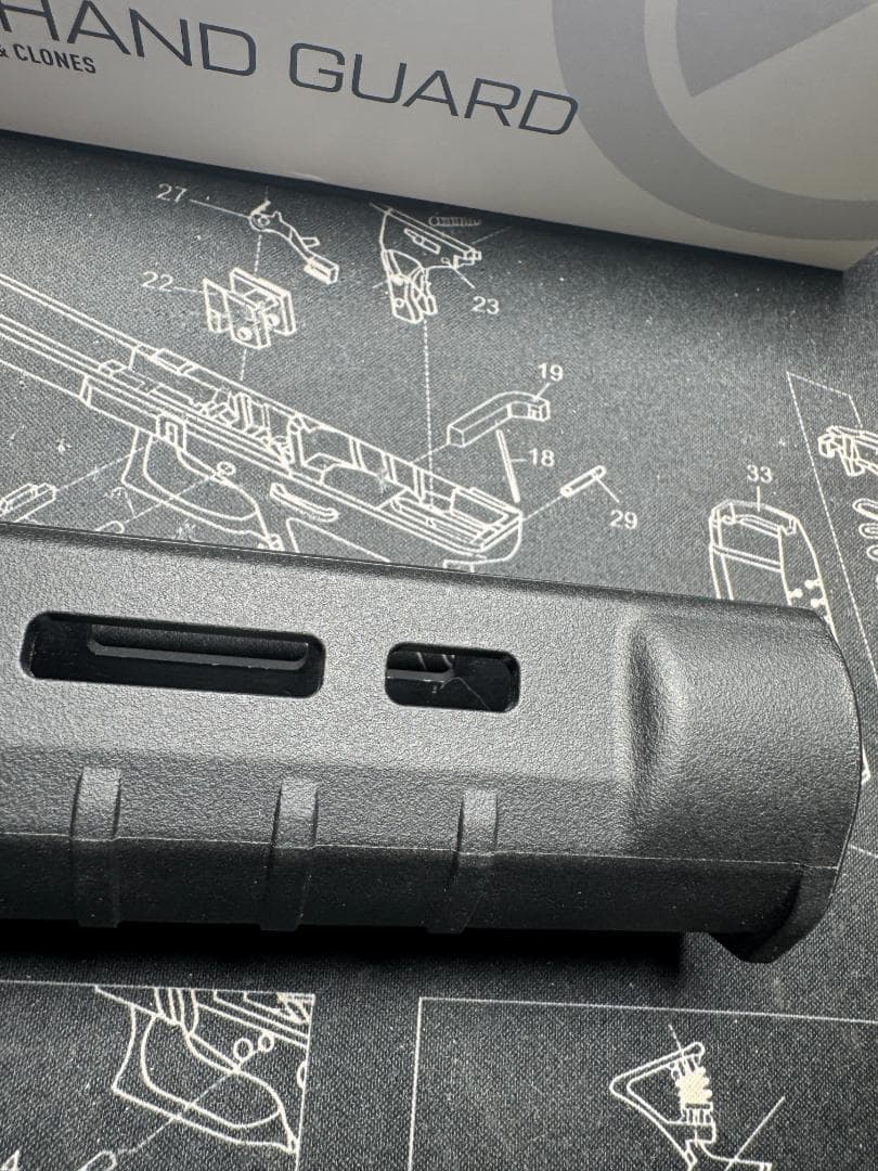 マグプル MAG1049 BK MAGPUL SL ハンドガード 次世代MP5