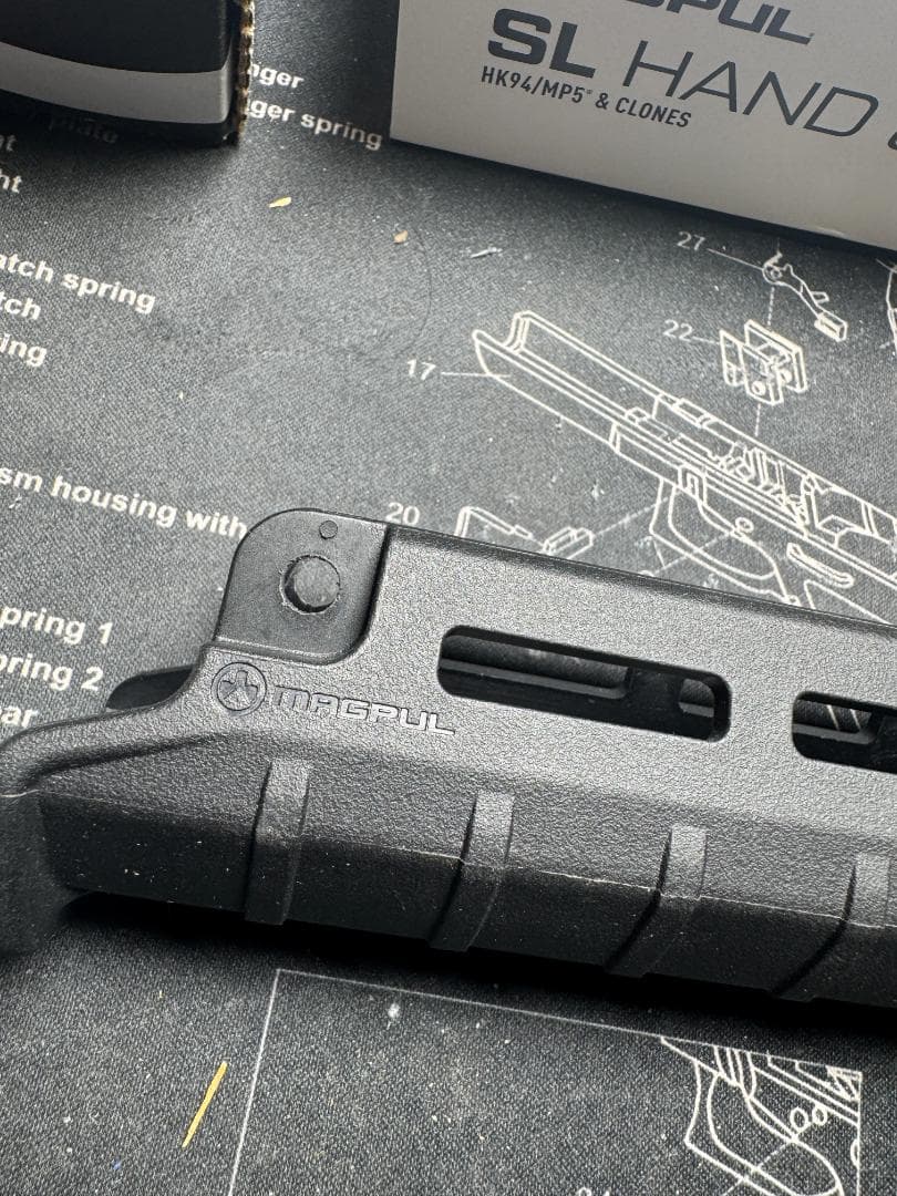 マグプル MAG1049 BK MAGPUL SL ハンドガード 次世代MP5