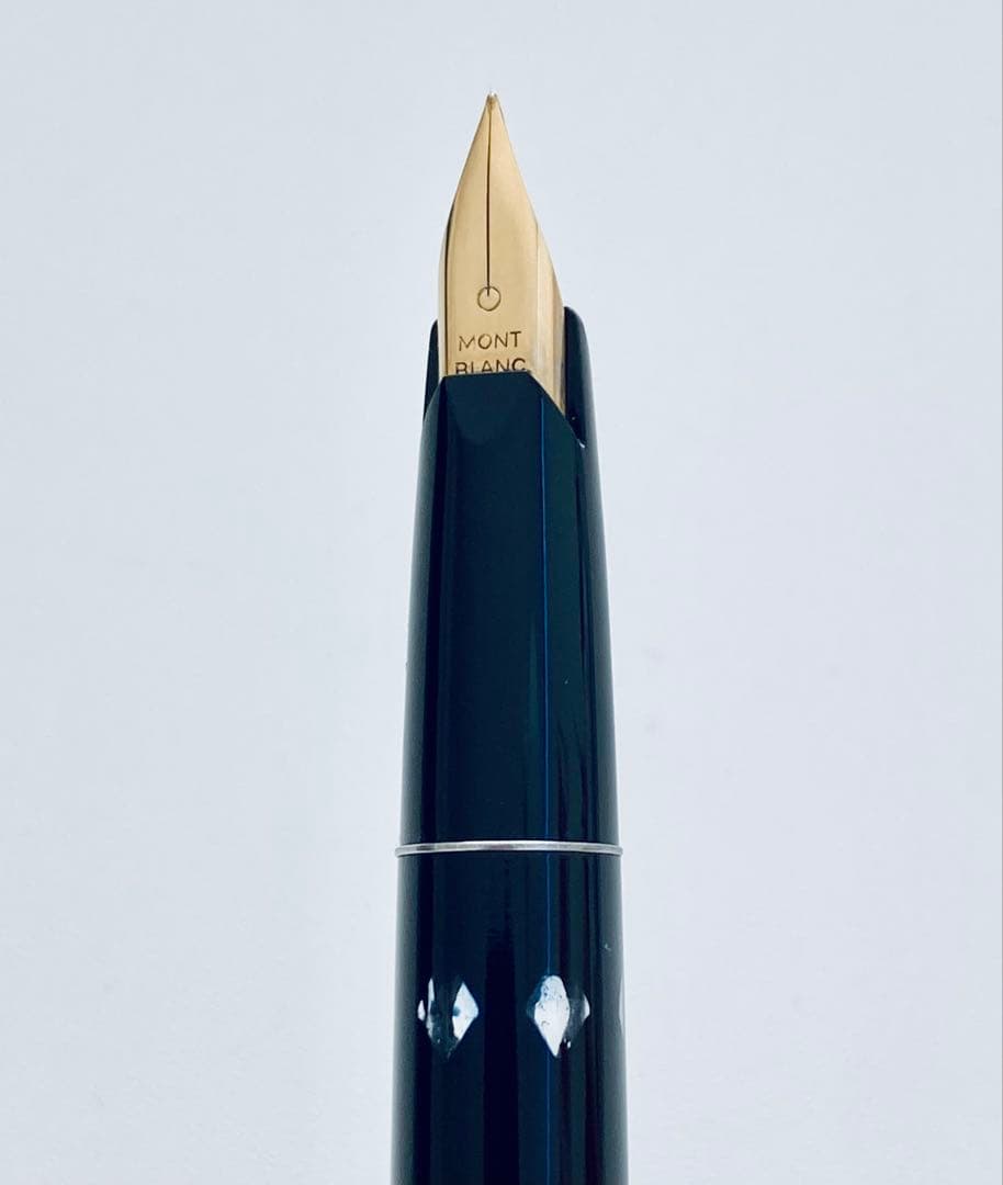 レア◆モンブラン 高級万年筆 ♯622Junior MONTBLANC シルバー