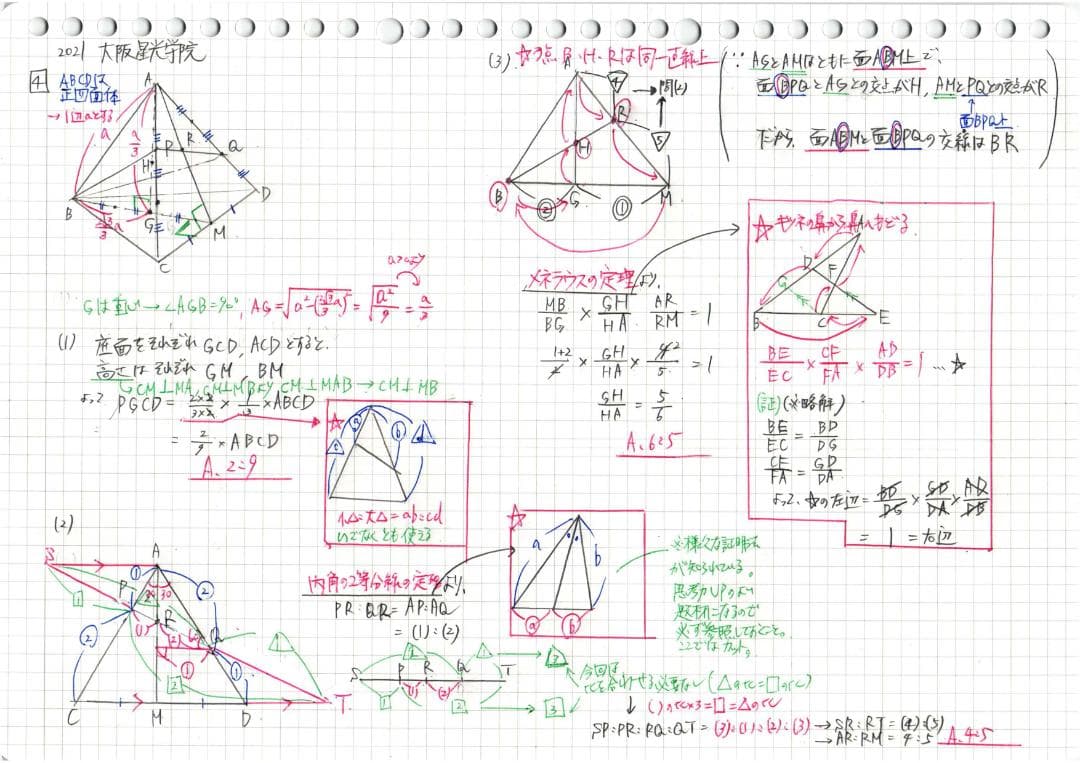 塾講師オリジナル 今だけ4割引 入試 数学解説 最難関21高 2013-21